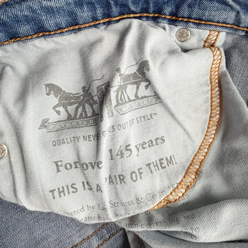 Levi's‎ 505 Regular Fit Jeans 38x34 Blue Excellent